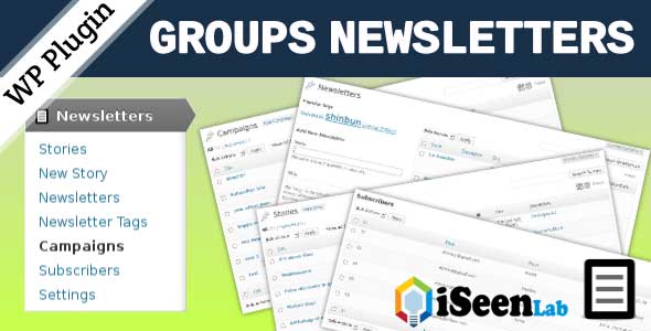 Groups newsletter wordpress plugin