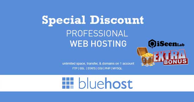 discount bluehost coupon code