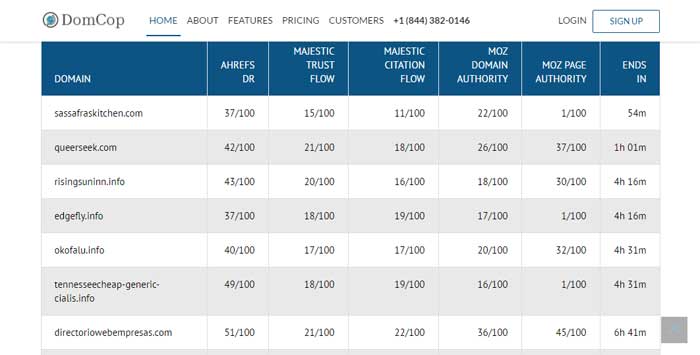 cheap best place buy expired domains list