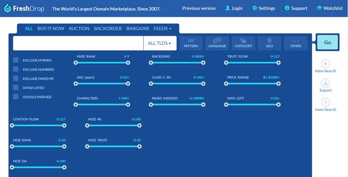 find list of expired domain names